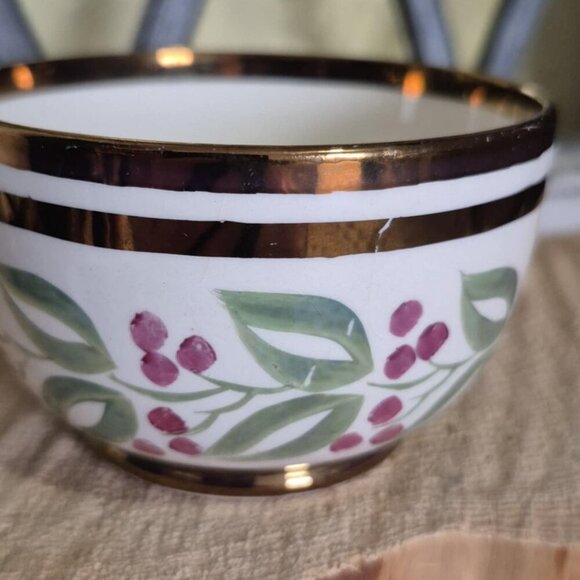 Wade England Tea Set - Bronze Copper - Teapot cream sugar - Mid-century Vintage - Picture 15 of 16